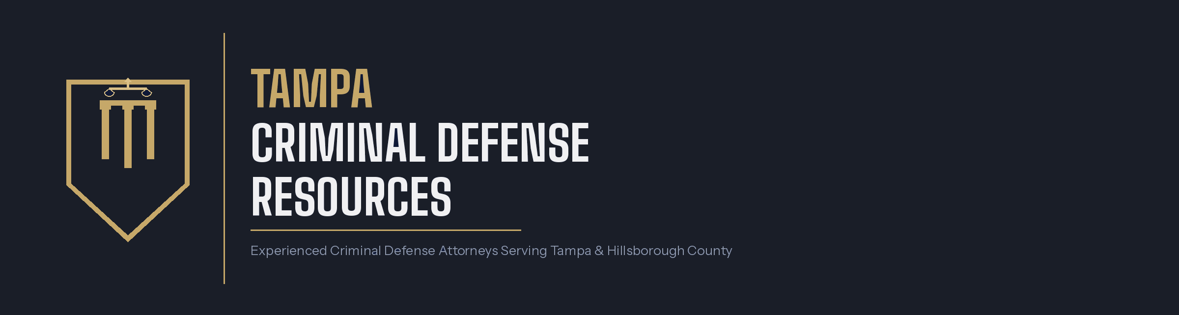 Tampa Criminal Defense Resources